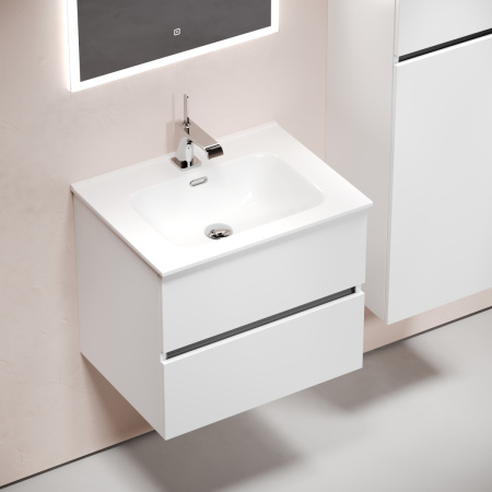 Тумба под раковину Sancos Urban UR60W 60х50 подвесная цвет белый